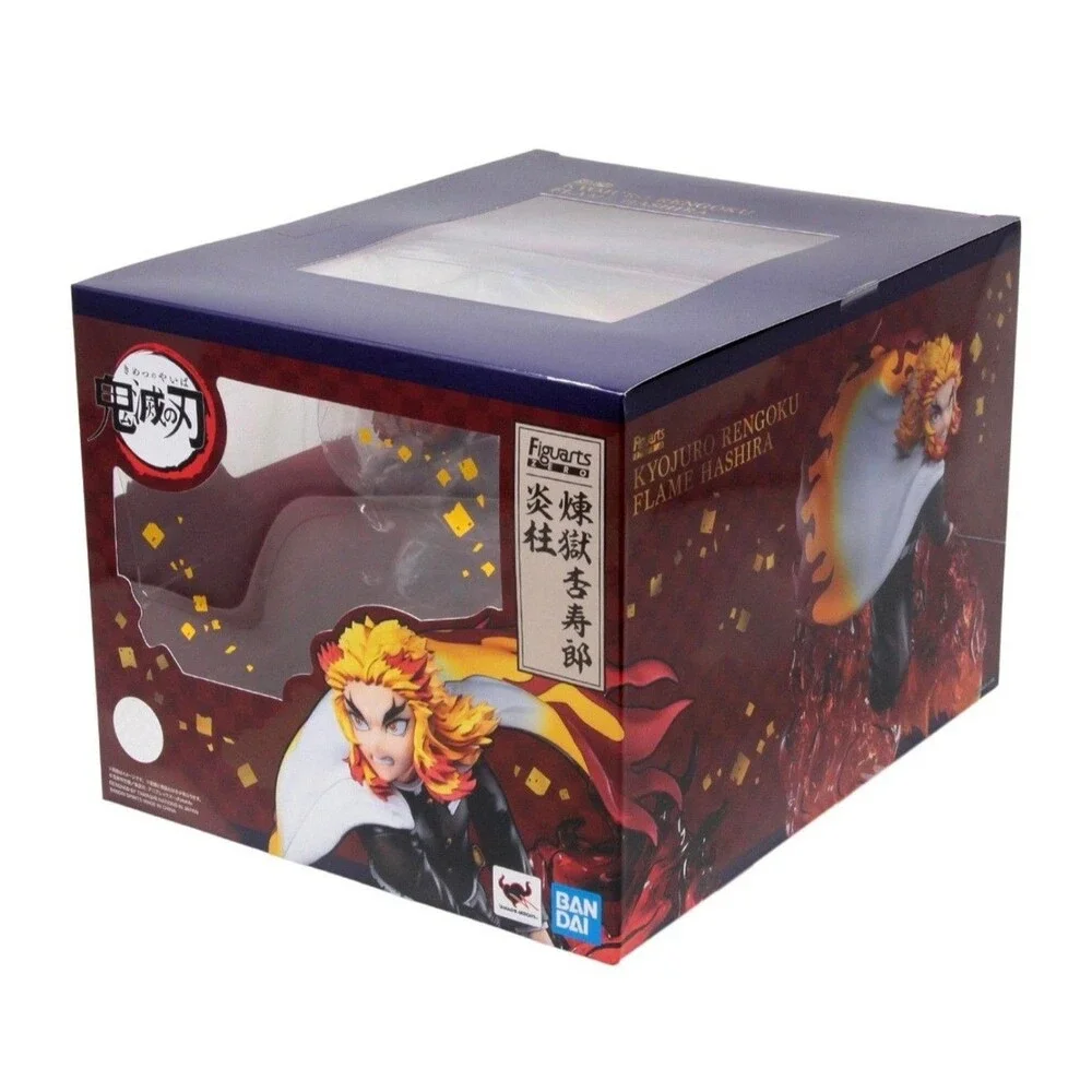 Bandai Tamashii Figuarts Zero Demon Slayer Kyojuro Rengoku Flame Hashira Figure